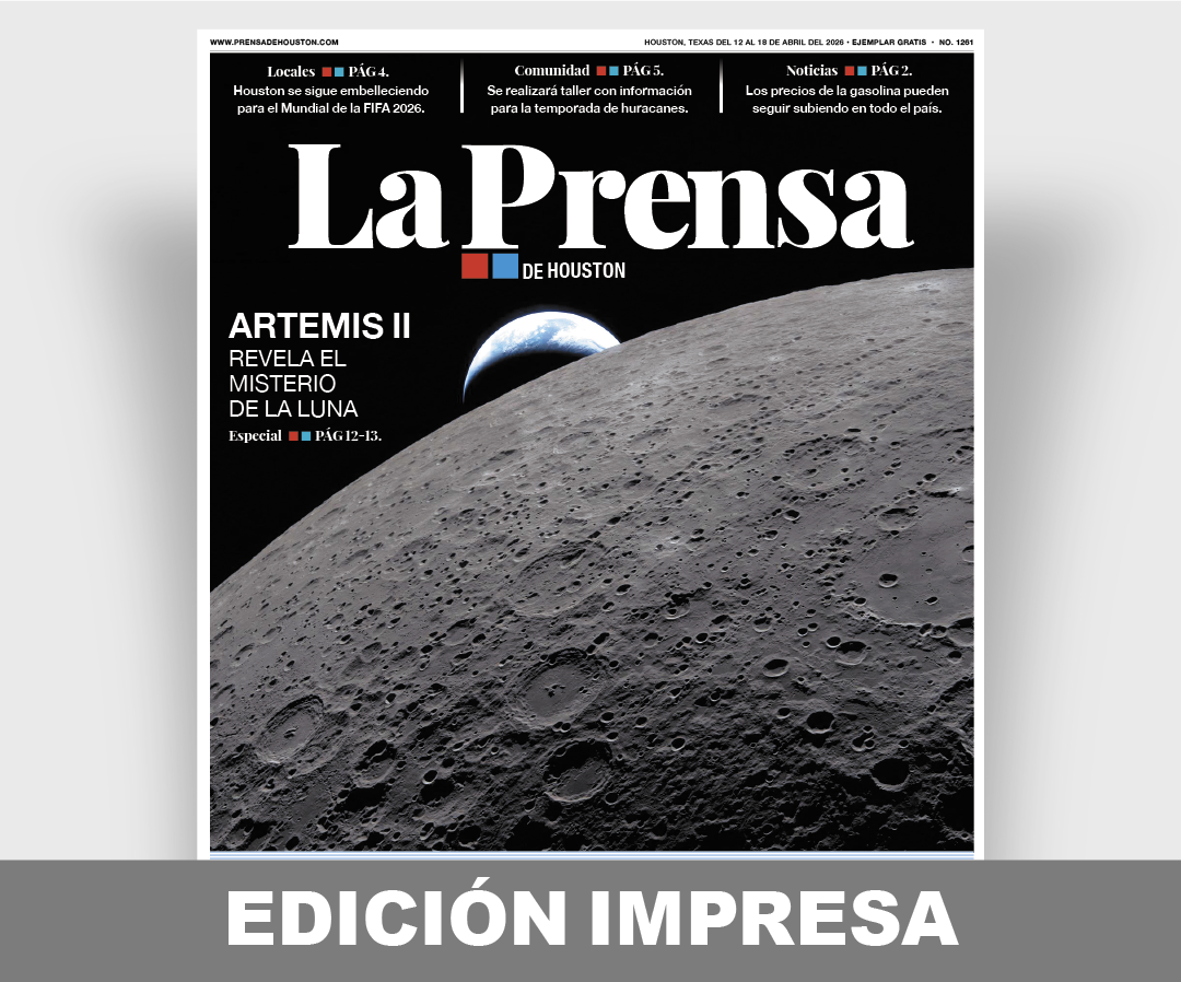 Edición impresa de La Prensa de Houston