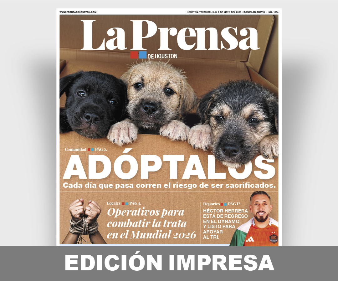 Edición impresa de La Prensa de Houston