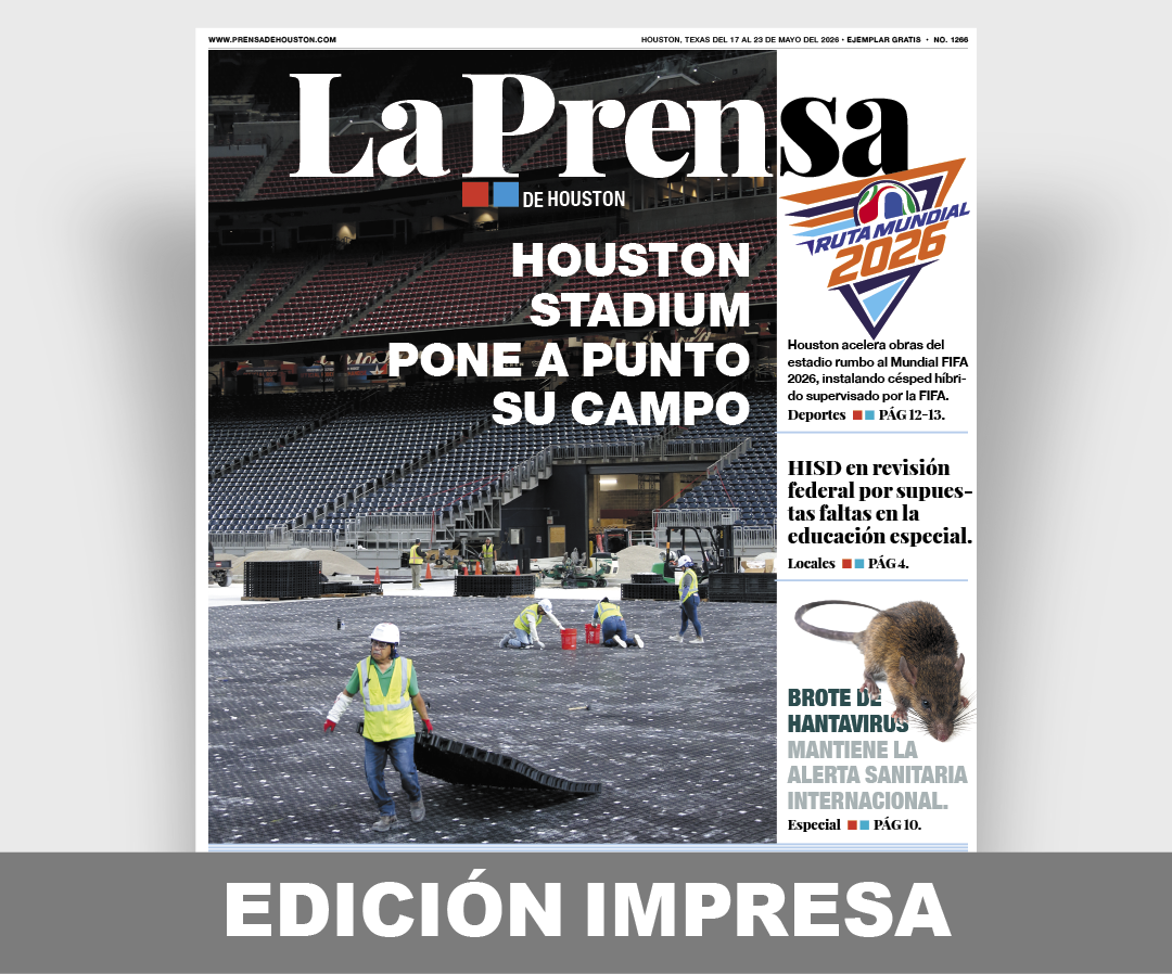 Edición impresa de La Prensa de Houston