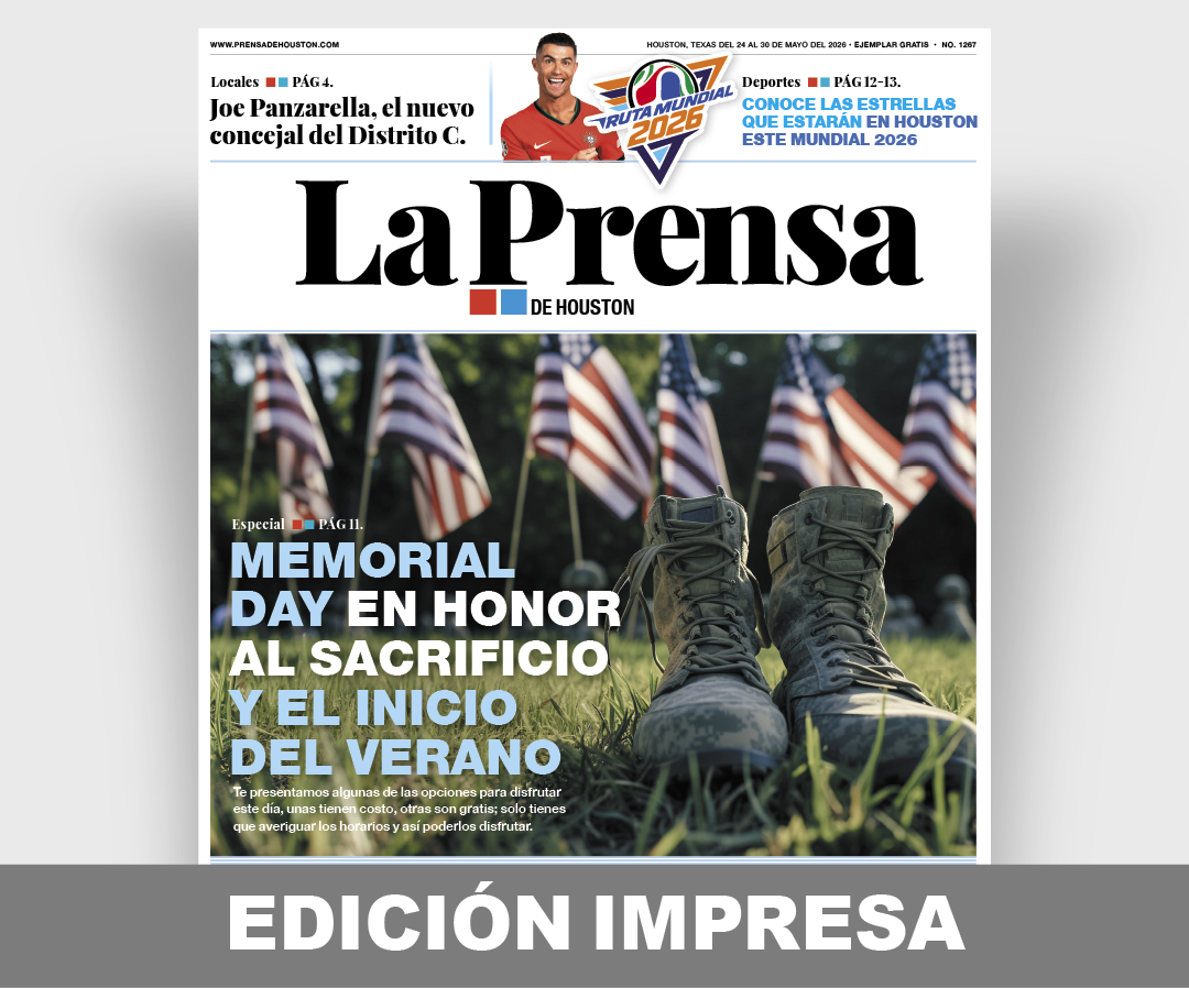 Edición impresa de La Prensa de Houston