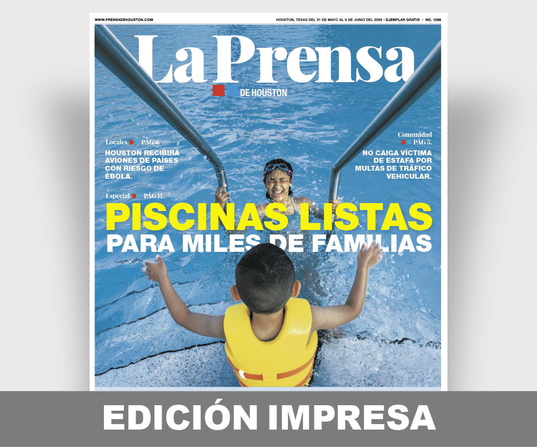 Edición impresa de La Prensa de Houston