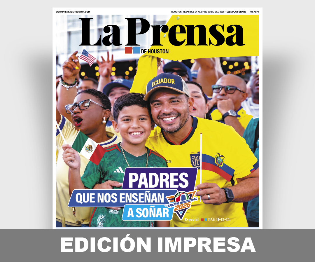 Edición impresa de La Prensa de Houston