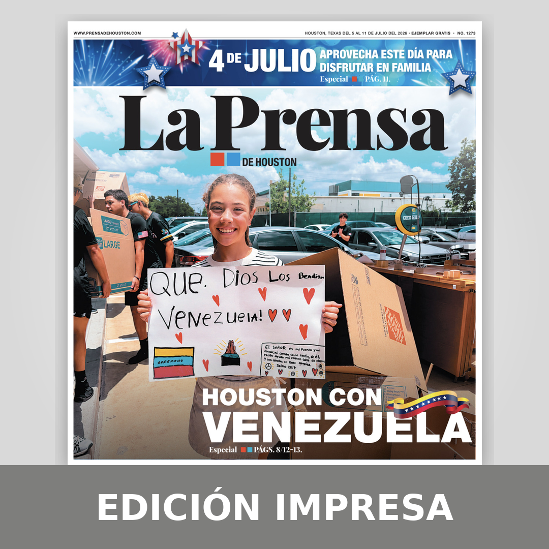 Edición impresa de La Prensa de Houston