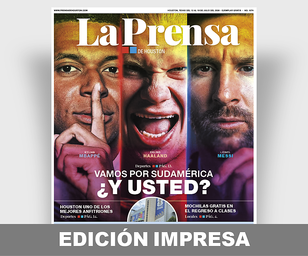 Edición impresa de La Prensa de Houston