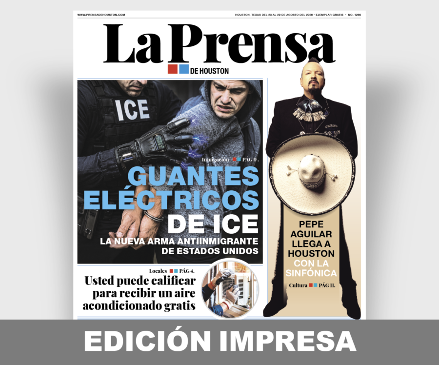 Edición impresa de La Prensa de Houston