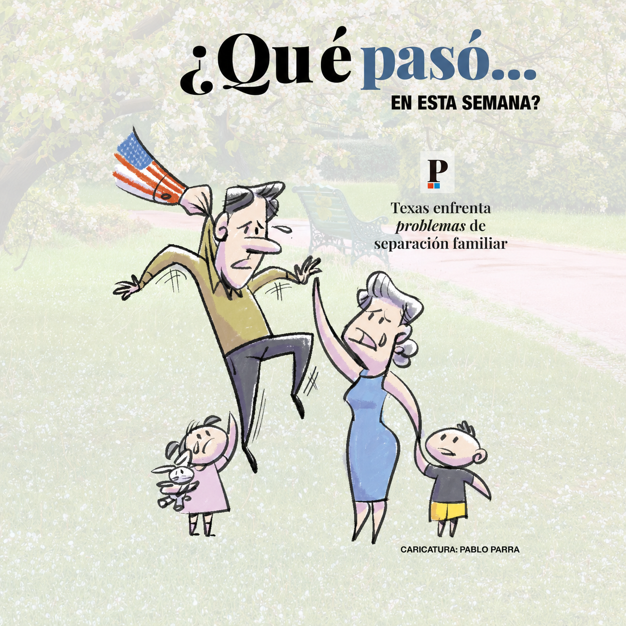 Caricatura de la semana en La Prensa de Houston