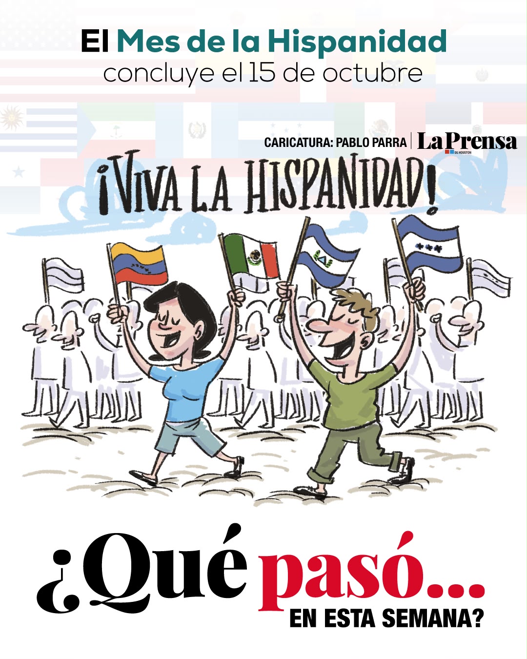 Caricatura de la semana en La Prensa de Houston